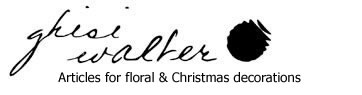 Ghisi Walter: Articles for decoration, floral arrangements and Christmas compositions